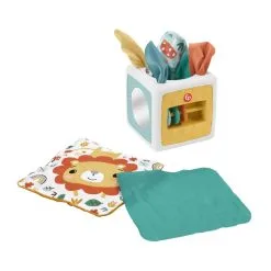 Fisher Price Tissue Fun Activity Cube Aktiviteettikuutio -Ulkolelut myymälä 0194735130795 3