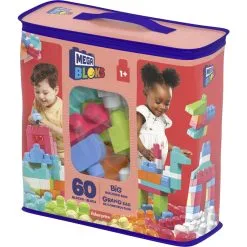 Mega Bloks Fisher Price Pink 60-osainen Rakennussarja