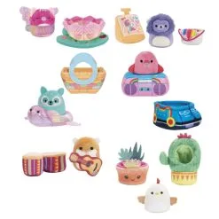 Squishmallows Squishville S3 Pehmo Ja Tarvikkeet