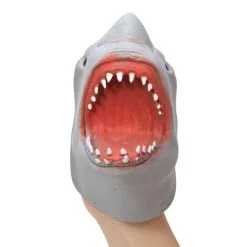 Schylling Shark Hand Puppet Hai Käsinukke -Ulkolelut myymälä 19649232864 3