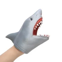 Schylling Shark Hand Puppet Hai Käsinukke -Ulkolelut myymälä 19649232864 5