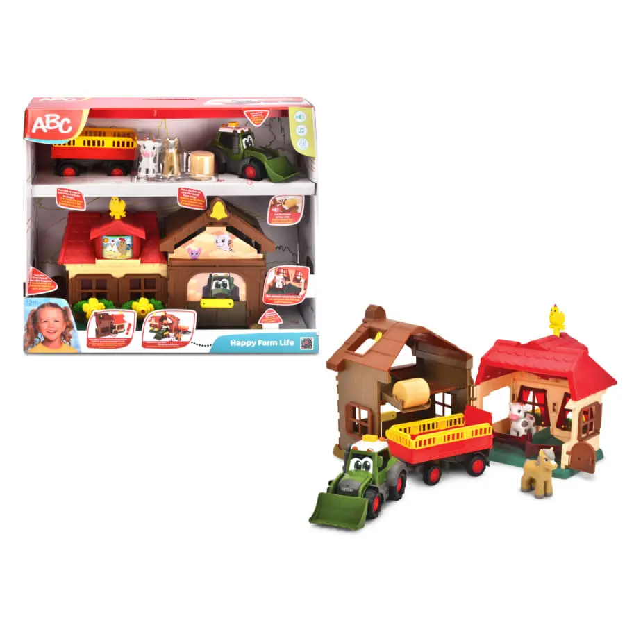 Dickie ABC Happy Farm Life Maatila Ja Traktori 1 Dickie ABC Happy Farm Life Maatila Ja Traktori