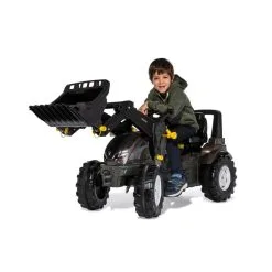 ROLLY TOYS Rolly Farmtrac Premium Valtra Polkutraktori + Etukuormaaja -Ulkolelut myymälä 4006485730056 4