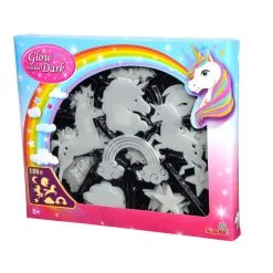 Glow In The Dark Unicorn Mega Set Pimeässä Hohtavat Yksisarviset