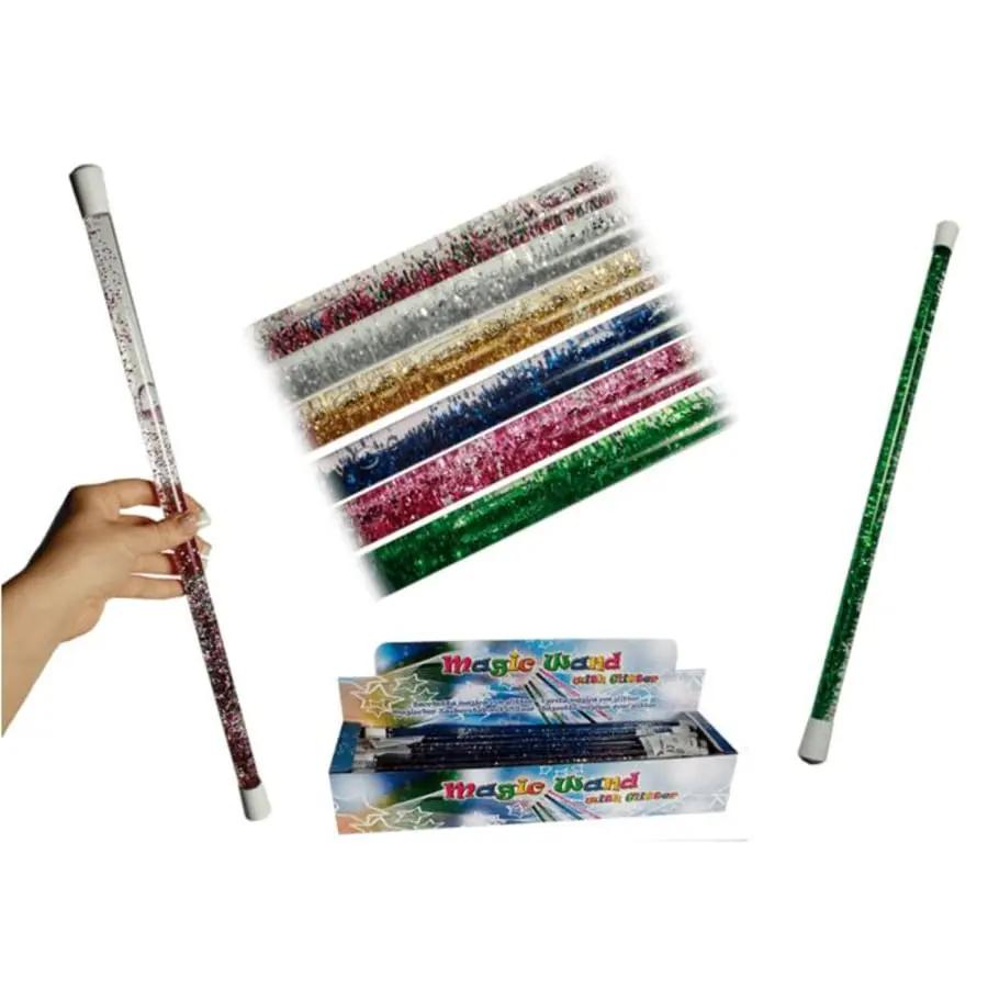 Magic Wand With Glitter & Colourful Liquid Taikasauva 1 Magic Wand With Glitter & Colourful Liquid Taikasauva