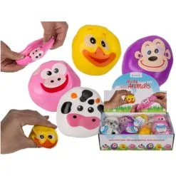 Sticky Squeeze Ball 5 Cm Puristeltava Eläinpallo