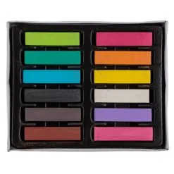 Hair Chalk 12 Kpl 4 Cm Hiusväriliitu -Ulkolelut myymälä 4029811463060 3