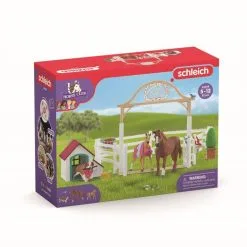 Schleich Horse Club 42458 Hannahin Hoitohevoset Ja Ruby-koira
