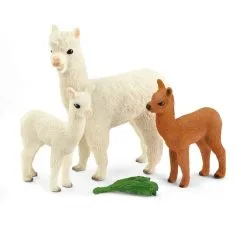 Schleich Wild Life Alpakkaperhe -Ulkolelut myymälä 4059433289533 3
