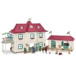 Schleich Horse Club Lakeside -hevostila 7 Schleich Horse Club Lakeside -hevostila -Ulkolelut myymälä 4059433399522 3