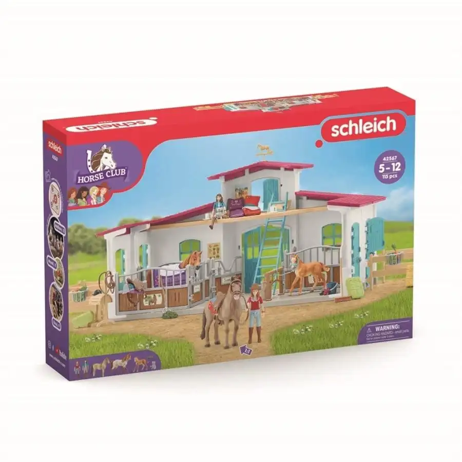 Schleich Horse Club 42567 Lakesiden Ratsastuskeskus 1 Schleich Horse Club 42567 Lakesiden Ratsastuskeskus