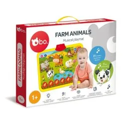 Bo. Maatilan Eläimet Musiikki-leikkimatto