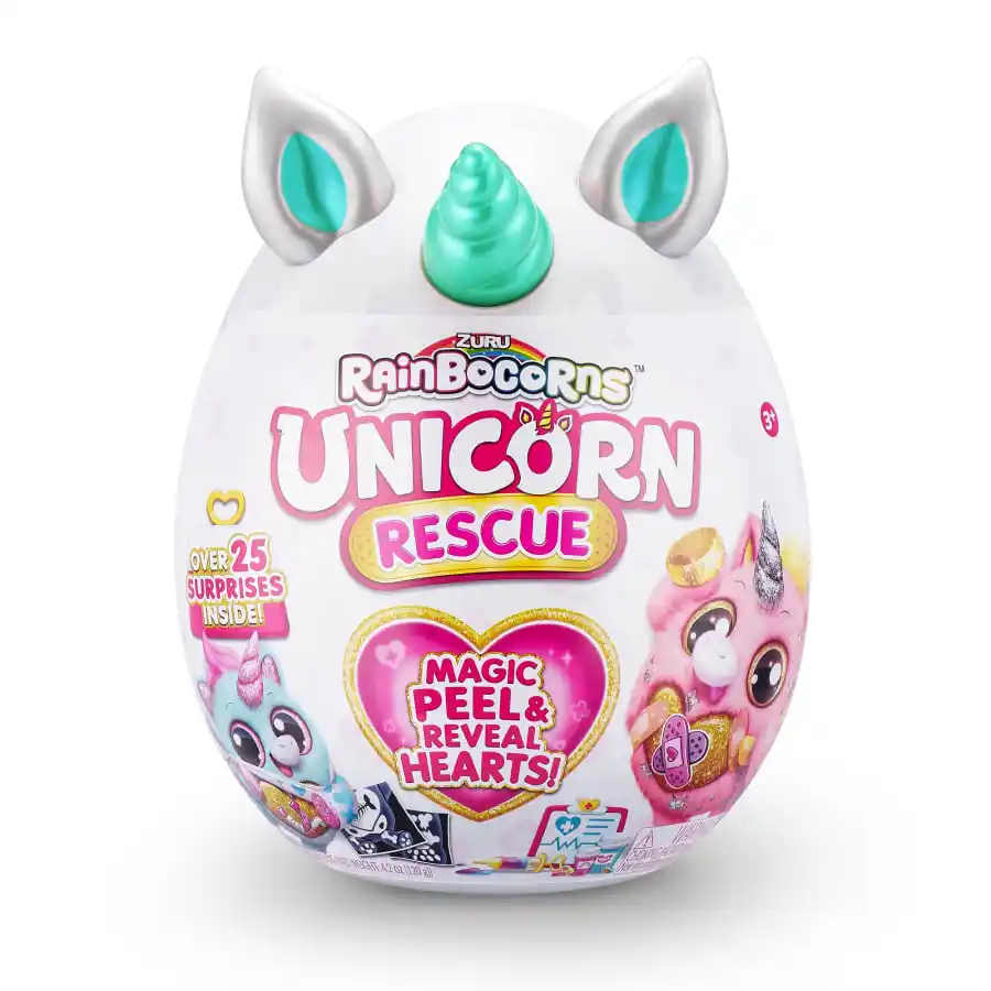 Rainbocorn Unicorn Rescue Big Surprise S5 Yllätyspehmo 1 Rainbocorn Unicorn Rescue Big Surprise S5 Yllätyspehmo