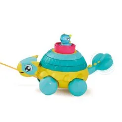 Toomies Jurassic World Stack & Pull Ankylosaurus -Ulkolelut myymälä 5011666734104 4