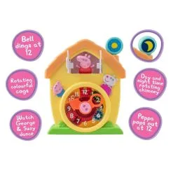 Pipsa Possu Cuckoo Learning Clock Opetuskello -Ulkolelut myymälä 5050868476115 3