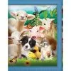 Deluxebase 3D LiveLife Wallets Baby Farm Animals Lompakko