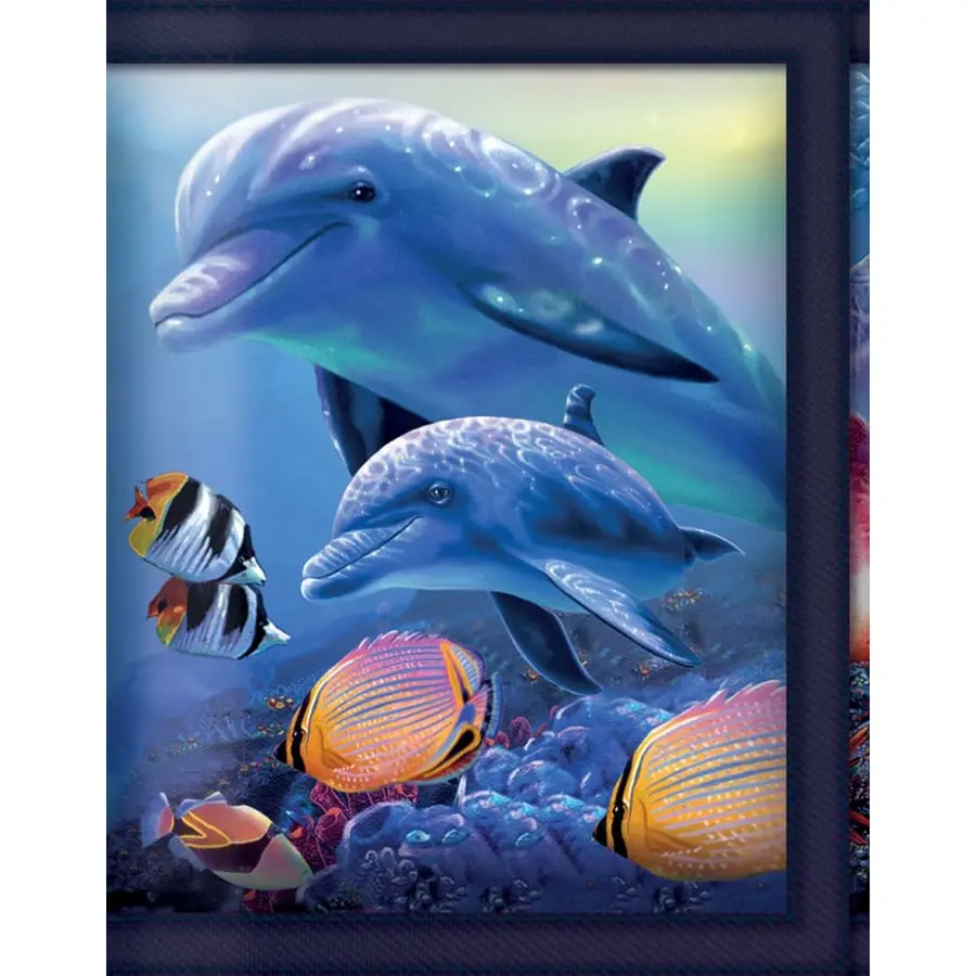 Deluxebase 3D LiveLife Wallets Seahorse Kingdom Lompakko 1 Deluxebase 3D LiveLife Wallets Seahorse Kingdom Lompakko