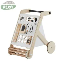 Nordic Play Työnnettävä Aktiviteettivaunu