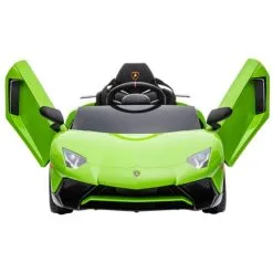 Nordic Play Lamborghini Aventador 12V Limenvihreä Sähköauto -Ulkolelut myymälä 5705858717203 3