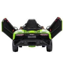 Nordic Play Lamborghini Aventador 12V Limenvihreä Sähköauto -Ulkolelut myymälä 5705858717203 4