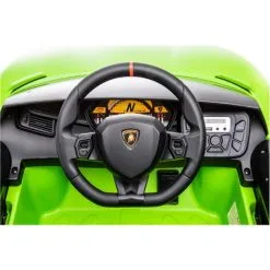 Nordic Play Lamborghini Aventador 12V Limenvihreä Sähköauto -Ulkolelut myymälä 5705858717203 5
