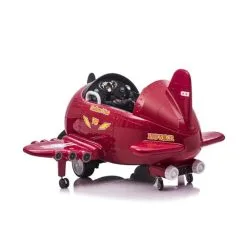 Nordic Play Lentokone 2x6V Punainen Sähköauto -Ulkolelut myymälä 5705858718781 3