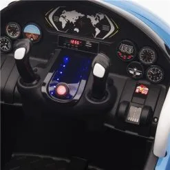 Nordic Play Lentokone 2x6V Sininen Sähköauto -Ulkolelut myymälä 5705858718798 5