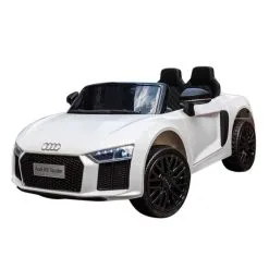 Azeno AUDI R8 2x12V Valkoinen Sähköauto