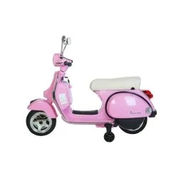 Azeno Vespa PX150 2x12V Pinkki Sähkömopo -Ulkolelut myymälä 5713570000800 3