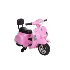 Azeno Vespa PX150 6V Pinkki Sähkömopo