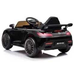 Azeno Mercedes AMG GTR 2x12V Musta Sähköauto -Ulkolelut myymälä 5713570002224 3