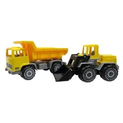 Plasto Kuorma-auto Ja Kauhatraktori