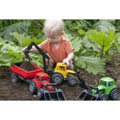 Plasto 70 Cm Keltainen Kauhatraktori & Kaivuri -Ulkolelut myymälä 6410310116737 2