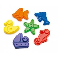 Plasto 6-osainen Hiekkamuottisetti