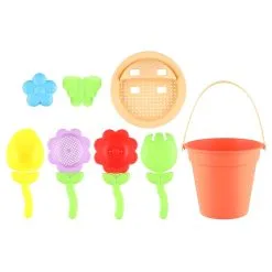 Play 8-osainen Hiekkalelut Ja Sihti Leikkisetti -Ulkolelut myymälä 6410416247403 3