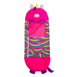 Happy Nappers Yksisarvinen Pinkki Pehmotyyny / Makuupussi