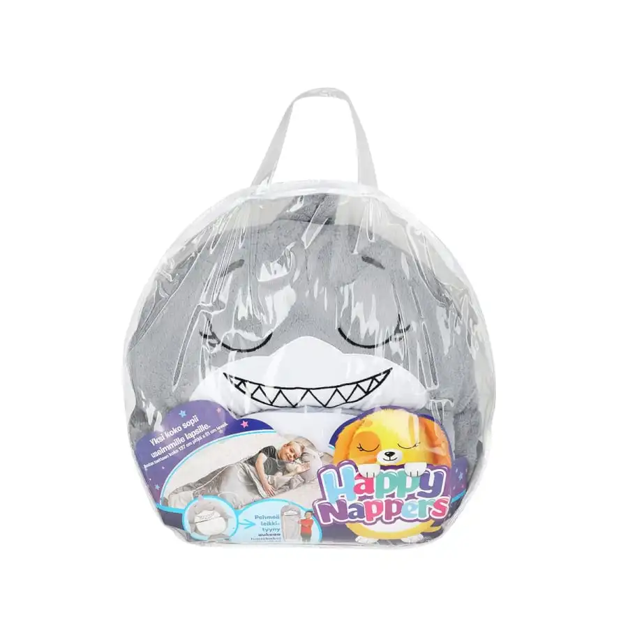 Happy Nappers Hai Pehmotyyny / Makuupussi 4 Happy Nappers Hai Pehmotyyny / Makuupussi - Image 4