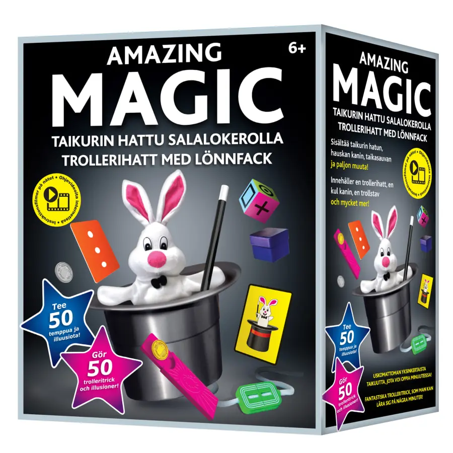 Amazing Magic Taikurin Hattu 50 Temppua 2 Amazing Magic Taikurin Hattu 50 Temppua - Image 2