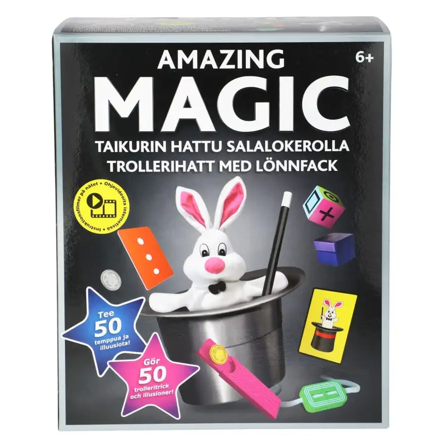 Amazing Magic Taikurin Hattu 50 Temppua 1 Amazing Magic Taikurin Hattu 50 Temppua
