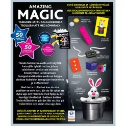 Amazing Magic Taikurin Hattu 50 Temppua 6 Amazing Magic Taikurin Hattu 50 Temppua -Ulkolelut myymälä 6416550500503 2