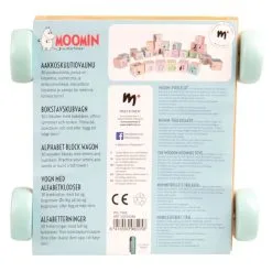 Muumi Aakkoskuutiovaunu -Ulkolelut myymälä 6416550985058 3