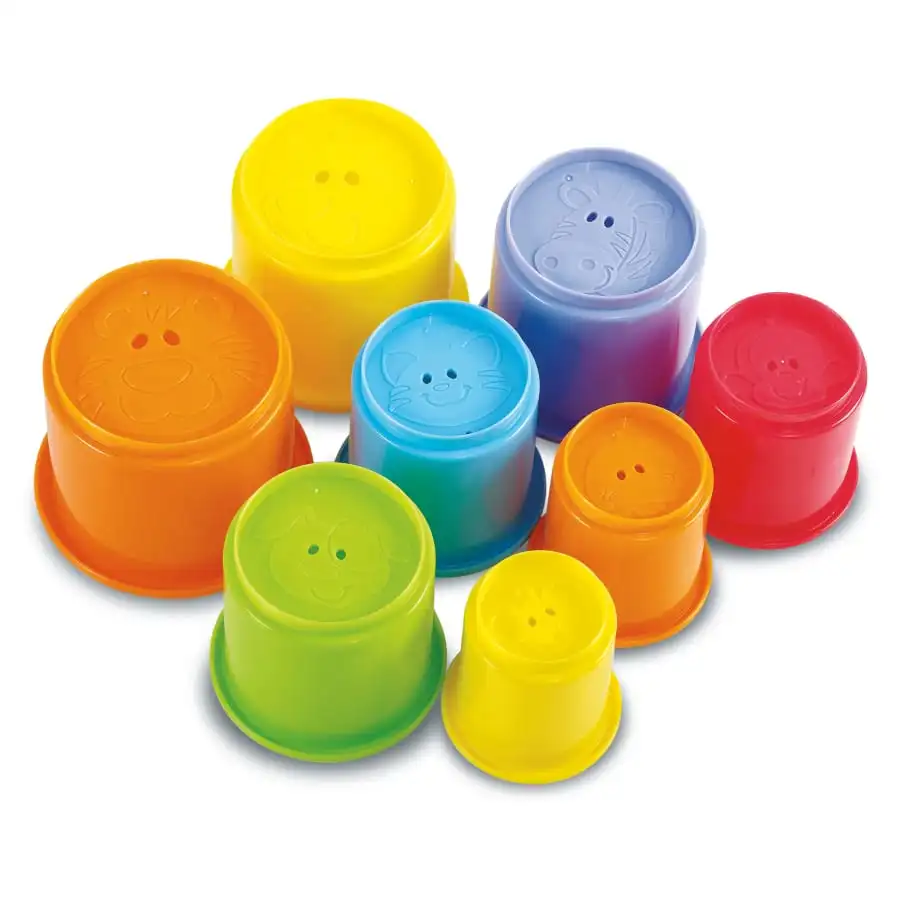 Happy Baby Rainbow Stacking Cups Pinottavat Kupit 2 Happy Baby Rainbow Stacking Cups Pinottavat Kupit - Image 2