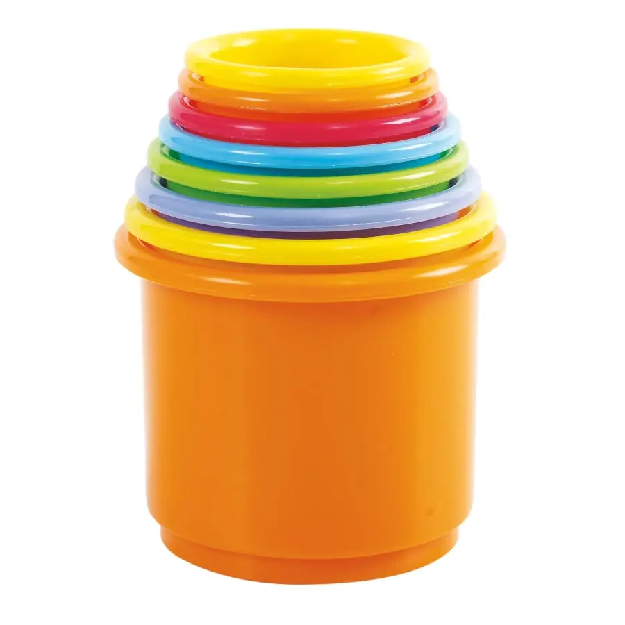 Happy Baby Rainbow Stacking Cups Pinottavat Kupit 3 Happy Baby Rainbow Stacking Cups Pinottavat Kupit - Image 3