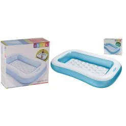 Intex Rectangular Baby Pool 166 X 100 X 28 Cm Uima-allas Pehmopohjalla
