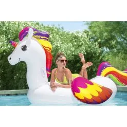Bestway Supersized Unicorn Ride-On 2,24m X 1,64m Uimapatja -Ulkolelut myymälä 6942138947502 3