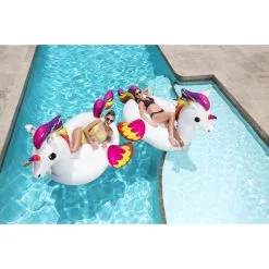 Bestway Supersized Unicorn Ride-On 2,24m X 1,64m Uimapatja -Ulkolelut myymälä 6942138947502 4