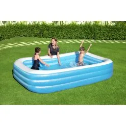 Bestway Blue Rectangular Pool 3,05m X 1,83m X 56cm Uima-allas -Ulkolelut myymälä 6942138968057 4