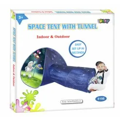 I Play Avaruus Leikkiteltta Tunnelilla