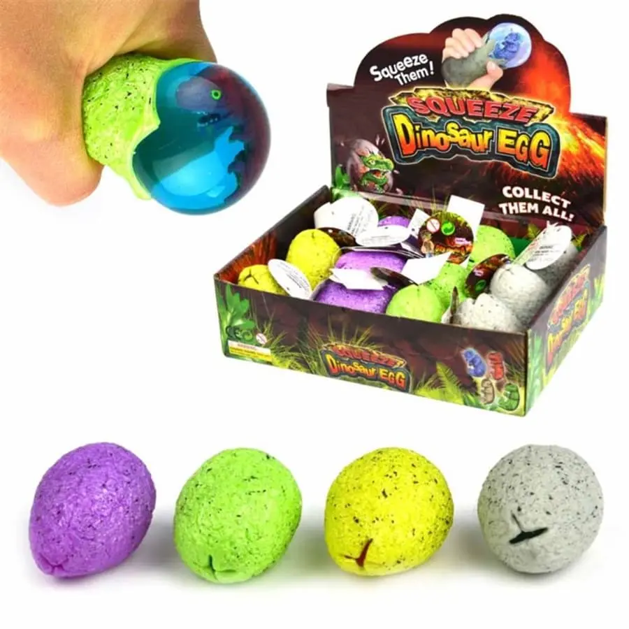 Dino Squeeze Egg 7 Cm Puristeltava Dinosaurus Muna 1 Dino Squeeze Egg 7 Cm Puristeltava Dinosaurus Muna