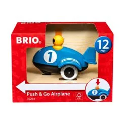 BRIO Push & Go Lentokone